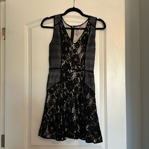 Francesca’s Black Lace Dress - XS